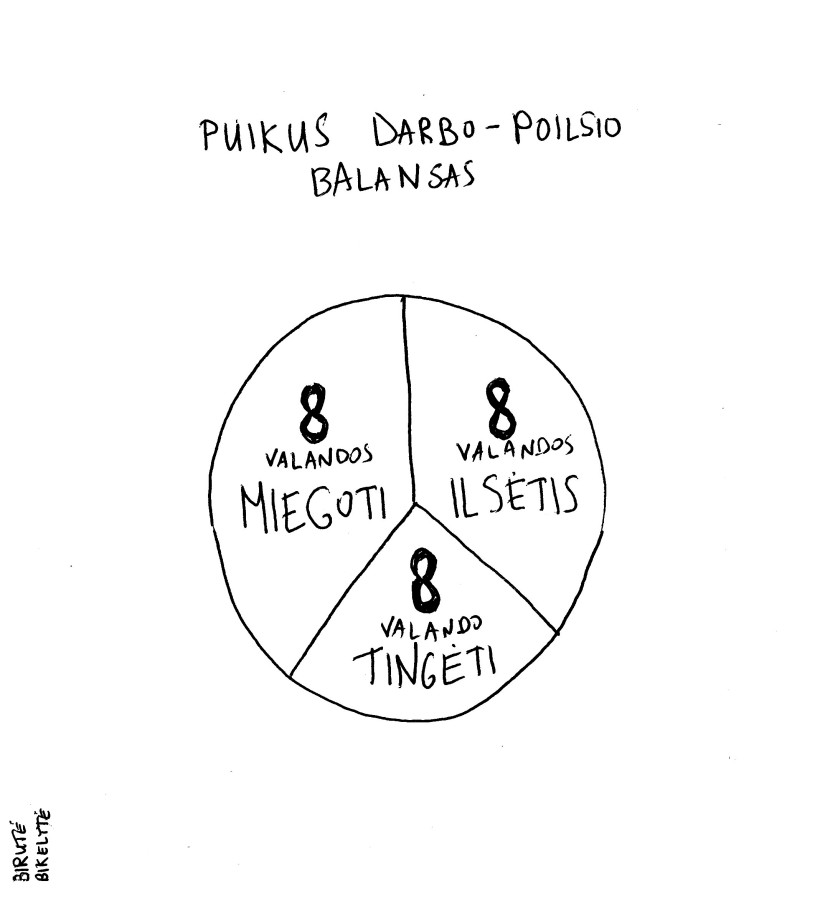 Darbo-poilsio balansas 147x210
